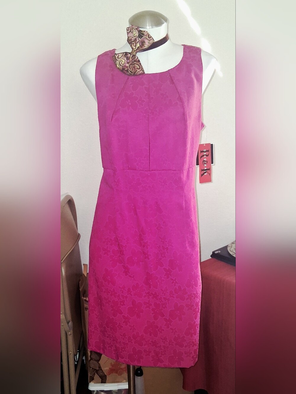 Sleeveless Sheath Dress